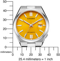 Montre homme automatique verre saphir - Citizen modèle: NJ0150-81Z