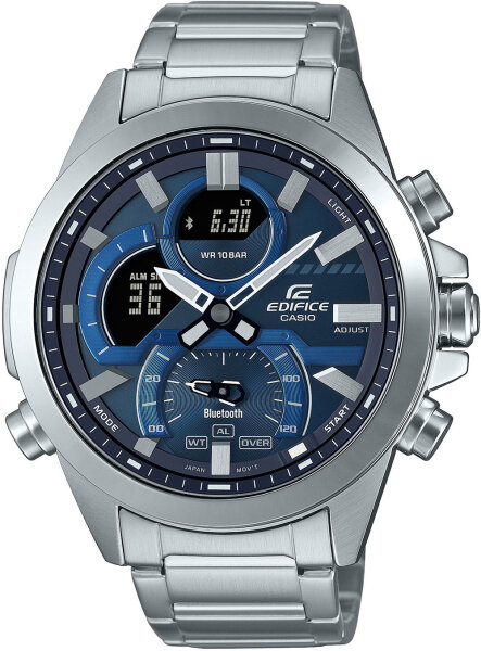 Montre homme calendrier, fonction chronomètre - Casio modèle: ECB-30D-2AEF