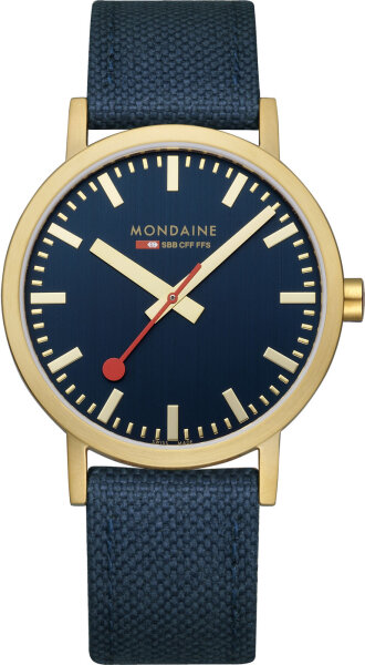 Montre homme bracelet textile - Mondaine modèle: A660.30360.40SBQ