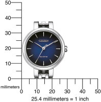 Montre femme verre saphir cadran SunrayCB5004-59W - Citizen modèle: EM0990-81L