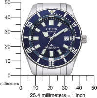 Montre de plongée homme, date, automatique - Citizen modèle: NB6021-68L