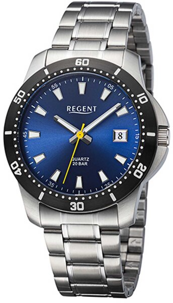 Montre homme - Boîtier acier inoxydable - Regent modèle: BA-753