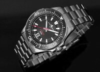 Military Diver Black - Marc and Sons modèle: MSD-051-05