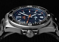 Military Diver Black Orange - Marc and Sons modèle: MSD-051-14S