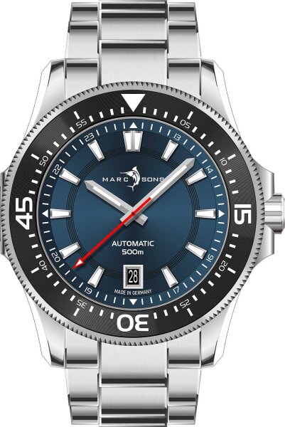 Military Diver Blue - Marc and Sons modèle: MSD-051-07