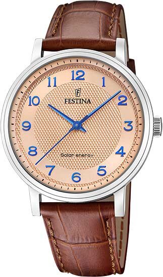 Montre homme avec bracelet en cuir - Festina modèle: 20660_2