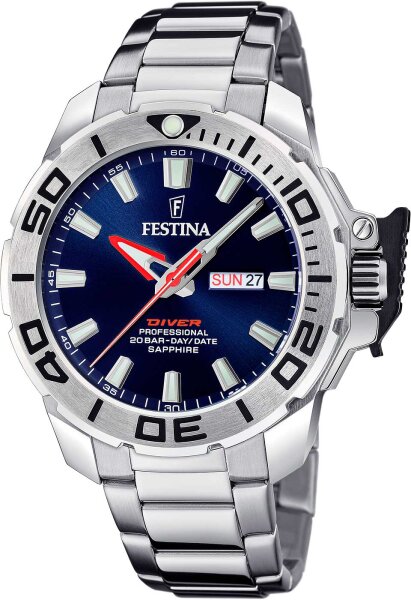 Montre homme avec bracelet acier - Festina modèle: 20665_1