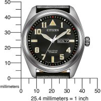 Montre homme avec Eco-Drive montre d’aviateur - Citizen modèle: BM8560-29EE