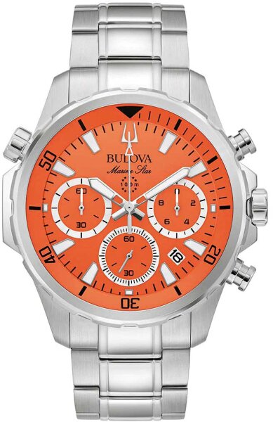 Montre homme avec chronographe - Bulova modèle: 96B395