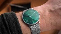 Montre verte homme - Série: Naos - Sternglas modèle: S01-NA08-MI04