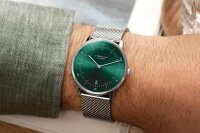 Montre verte homme - Série: Naos - Sternglas modèle: S01-NA08-MI04