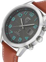 Montre homme avec mouvement radio-piloté à énergie solaire - Eco Tech Time modèle: EGS-11499-22L