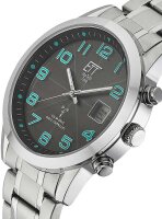 Montre homme avec mouvement radio-piloté à énergie solaire - Eco Tech Time modèle: EGS-11500-22M