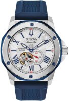 Montre homme Marine Star montre de plongée acier inox + silicone - Bulova modèle: 98A225