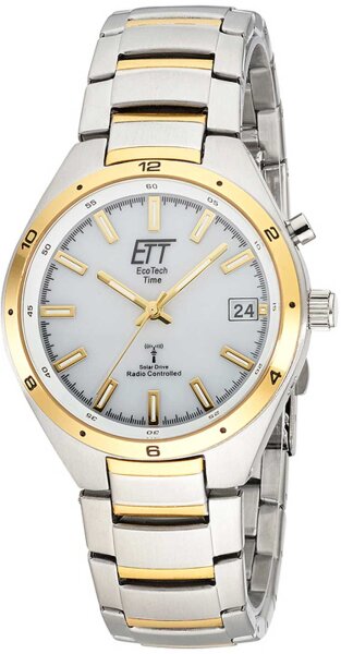 Montre homme avec mouvement radio-piloté à énergie solaire - Eco Tech Time modèle: EGS-11443-11M