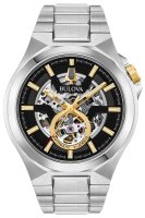 Montre homme squelette automatique Maquina - Bulova modèle: 98A224