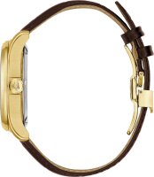 Montre homme, date, bracelet en cuir - Bulova modèle: 97B210