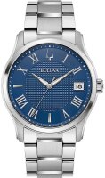 Montre homme, date, acier inoxydable - Bulova...