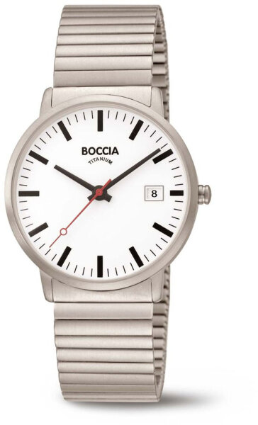 Montre homme avec bracelet extensible - Boccia modèle: 3622-04