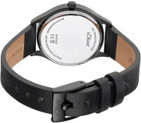 Montre femme avec boîtier en acier inoxydable noir - s.Oliver modèle: 2035439