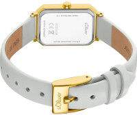 Montre femme avec boîtier rectangulaire en acier inoxydable - s.Oliver modèle: 2035438