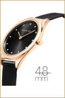 Montre avec verre saphir - Bering modèle: 17031-162