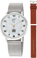 Montre homme avec mouvement radio-piloté à...