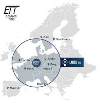 Montre homme avec mouvement radio-piloté à énergie solaire - Eco Tech Time modèle: EGS-11609-35M