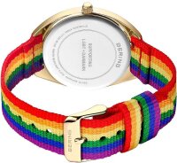 Montre unisexe avec bracelet en tissu coloré inclus - Bering modèle: 127220-40-000