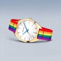 Montre unisexe avec bracelet en tissu coloré inclus - Bering modèle: 127220-40-000
