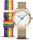 Montre unisexe avec bracelet en tissu coloré inclus - Bering modèle: 127220-40-000
