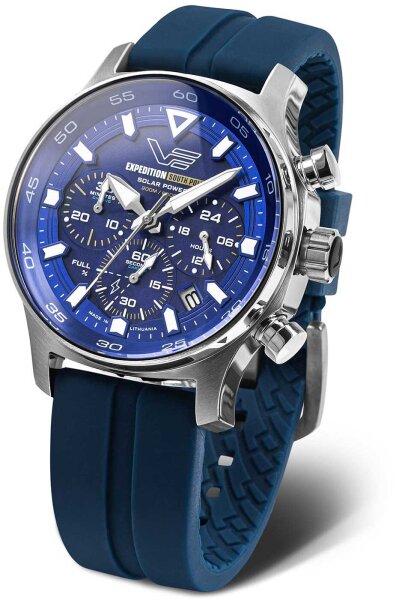 Montre homme, chronographe solaire - Série: Expedition South Pole - Vostok Europe modèle: VR42-592C763