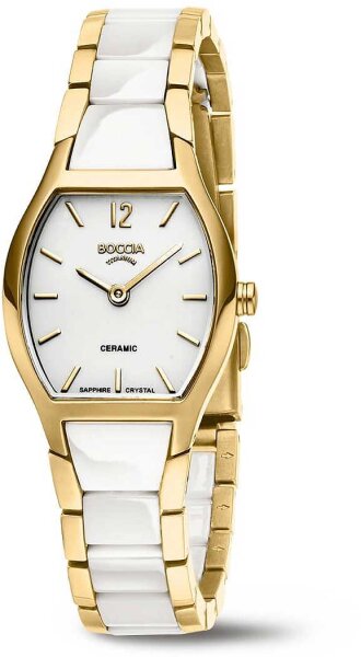 Montre homme, Friedrichshafen, bracelet en cuir marron façon croco - Zeppelin modèle: 8584-5