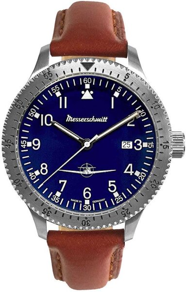 Montre d’aviateur aiguilles Superluminova - Messerschmitt modèle: ME42CH-M