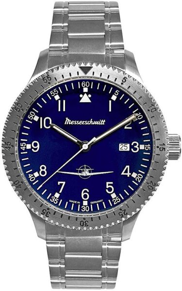 Montre d’aviateur aiguilles Superluminova - Messerschmitt modèle: ME-108DR-L