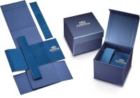 Montre homme - Automatique, Édition Limitée, bracelet supplémentaire en caoutchouc et six maillons métal de rechange - Sternglas modèle: S02-ME08-SET