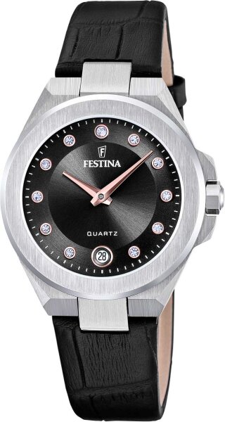 Montre femme avec sertissage de zirconias - Festina modèle: 20700_6