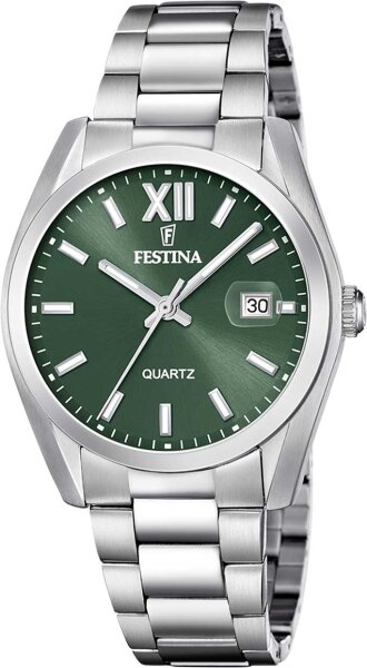 Montre homme - Fenêtre date avec loupe - Festina modèle: 20707_4