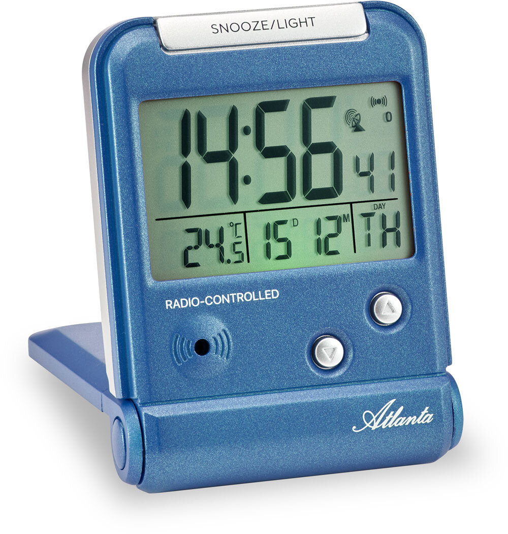 Atlanta Réveil Alarme De Voyage En