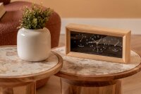 Réveil en bambou, analogique, noir - Karlsson modèle: KA5925BK