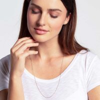 Fine chaîne ancre rose - Thomas Sabo modèle: KE1105-415-40-L42V