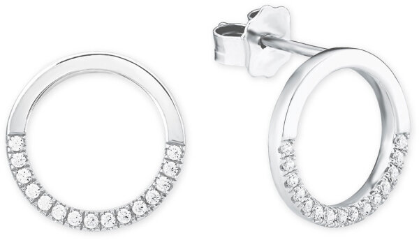 Puces d’oreilles rondes avec pierres - s.Oliver Jewelry modèle: 2018676