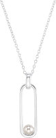 Collier avec pendentif ovale et perle - s.Oliver Jewelry modèle: 2033871