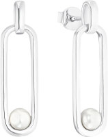 Boucles d’oreilles ovales avec perles - s.Oliver...