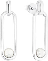Boucles d’oreilles ovales avec perles - s.Oliver Jewelry modèle: 2033872