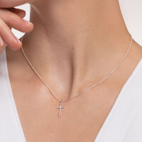 Collier avec pendentif croix - argent sterling 925