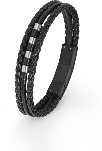 Bracelet en cuir multi-rangs pour enfant - s.Oliver Jewelry modèle: 2018842