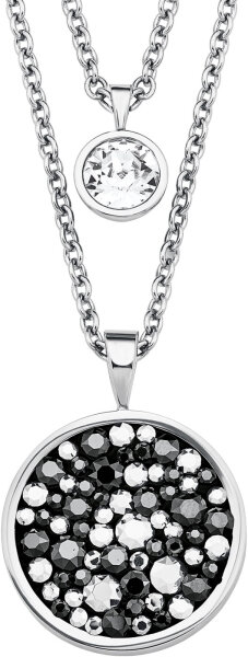 Collier double rang avec pendentifs ronds - s.Oliver Jewelry modèle: 2018567