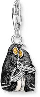 Charm pendentif pingouins 3D - argent sterling 925