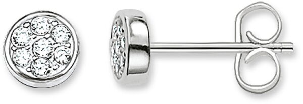 Puces d’oreilles Sparkling Circles - argent sterling 925